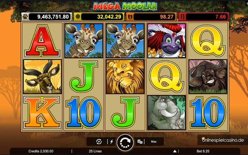 Jackpot Slot – Mega Moolah