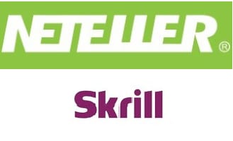 Logos of NETELLER and Skrill